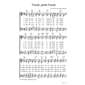 Produktbild des Artikels Freude, große Freude (Noten - Download)