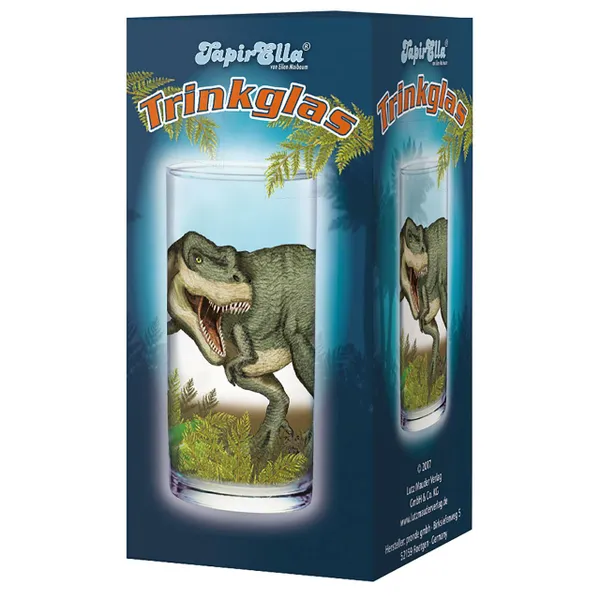 Produktbild des Artikels Trinkglas "T-Rex" ()