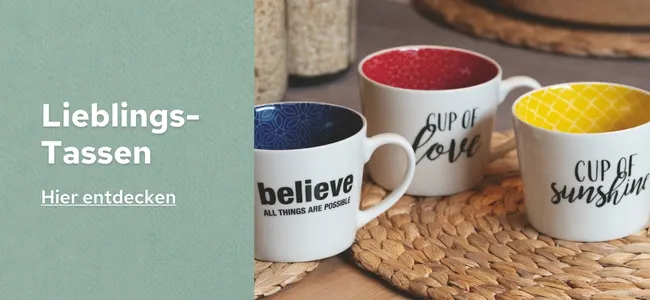 Neue Lieblingstassen