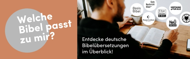 Bild zum Beitrag - Bibelübersetzungen im Überblick