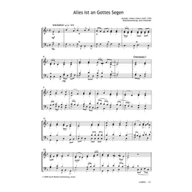 Produktbild des Artikels Alles ist an Gottes Segen (Noten - Download)