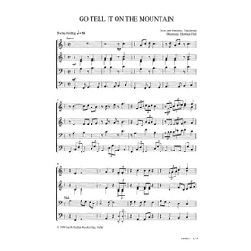 Produktbild des Artikels Go Tell It On The Mountain (Noten - Download)