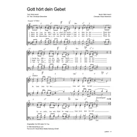 Produktbild des Artikels Gott hört dein Gebet (Noten - Download)