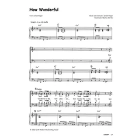 Produktbild des Artikels How Wonderful (Noten - Download)