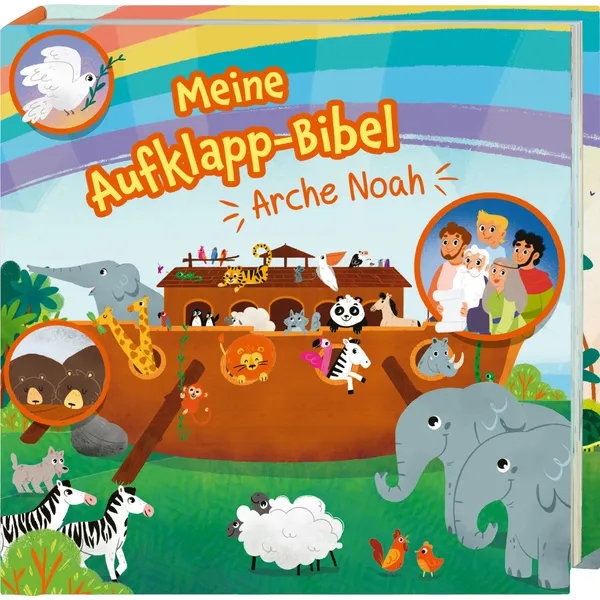 Produktbild des Artikels Meine Aufklapp-Bibel. Arche Noah (Buch - Pappbilderbuch)
