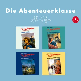 Produktbild des Artikels Die Abenteuerklasse - alle 4 Folgen (MP3-Hörspiel - Download)