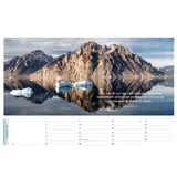 Stimmungsbild zu Life is more 2026 - Panorama-Tischkalender