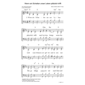 Produktbild des Artikels Wenn ein Schatten unser Leben plötzlich trifft (Noten - Download)