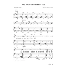 Produktbild des Artikels Mein Glaube fest sich bauen kann (Noten - Download)