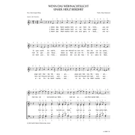 Produktbild des Artikels Wenn das Weihnachtslicht unser Herz berührt (Noten - Download)