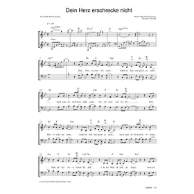 Produktbild des Artikels Dein Herz erschrecke nicht (Noten - Download)