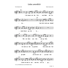 Produktbild des Artikels Liebe unendlich (Noten - Download)