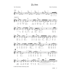 Produktbild des Artikels Zu ihm (Noten - Download)
