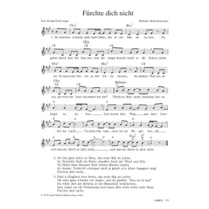 Produktbild des Artikels Fürchte dich nicht (Noten - Download)