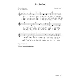 Produktbild des Artikels Bartimäus (Noten - Download)