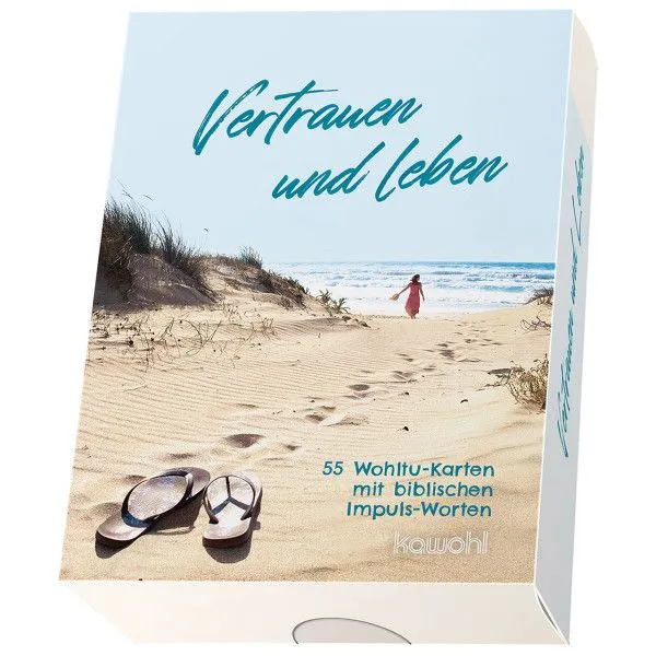 Produktbild des Artikels Karten-Box: Vertrauen und leben (Schreibwaren)