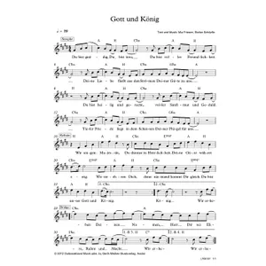 Produktbild des Artikels Gott und König (Noten - Download)