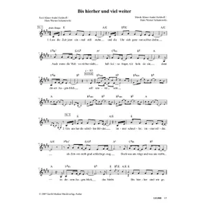 Produktbild des Artikels Bis hierher und viel weiter (Noten - Download)