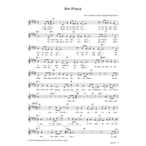 Produktbild des Artikels Am Kreuz (Noten - Download)