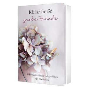 Produktbild des Artikels Kleine Grüße, große Freude – Postkartenset (Schreibwaren - Kartoniert)