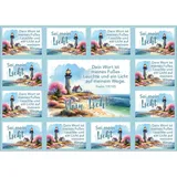 Stimmungsbild zu Aufkleber-Grußkarten: Mein Licht 4 Stück