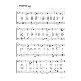 Produktbild des Artikels O herrlicher Tag (Noten - Download)