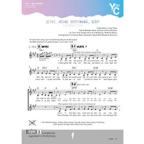Produktbild des Artikels Jesus, meine Hoffnung lebt (Noten - Download)