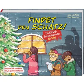 Produktbild des Artikels Findet den Schatz! - Ein Escape-Adventskalender für Kids (Buch - Gebunden)