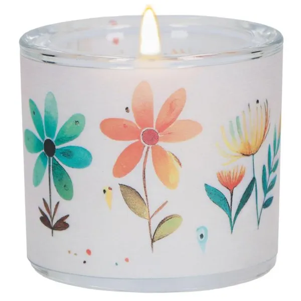 Produktbild des Artikels Windlicht LichtMomente "Blumengrüße" ()