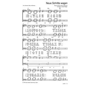 Produktbild des Artikels Neue Schritte wagen (Noten - Download)