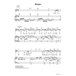 Produktbild des Artikels Morgen (Noten - Download)