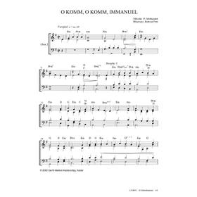 Produktbild des Artikels O komm o komm Immanuel (Noten - Download)