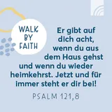Stimmungsbild zu Schlüsselanhänger "Walk by Faith"