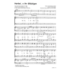 Produktbild des Artikels Herbei o ihr Gläubigen (Noten - Download)