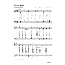 Produktbild des Artikels Unser Vater (Noten - Download)