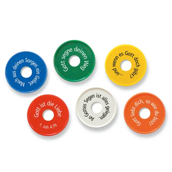 Produktbild des Artikels Einkaufswagenchip "Mission" - 30er Pack ()