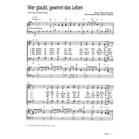 Produktbild des Artikels Wer glaubt, gewinnt das Leben (Noten - Download)