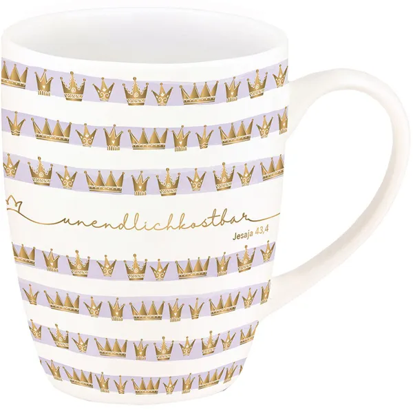 Produktbild des Artikels Tasse "unendlich kostbar" (Gold-Edition) ()