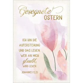 Produktbild des Artikels Mini-Spruchkartenserie Gesegnete Ostern - 10 Stück (Schreibwaren)