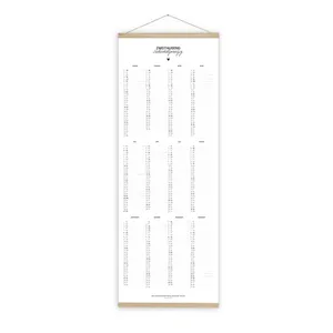 Produktbild des Artikels Zweitausendsechsundzwanzig 2026 - Posterkalender (Kalender)