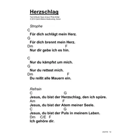 Produktbild des Artikels Herzschlag (Noten - Download)