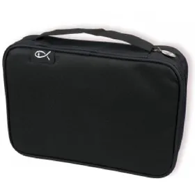 Produktbild des Artikels Bibeltasche XL "Fisch" - schwarz ()