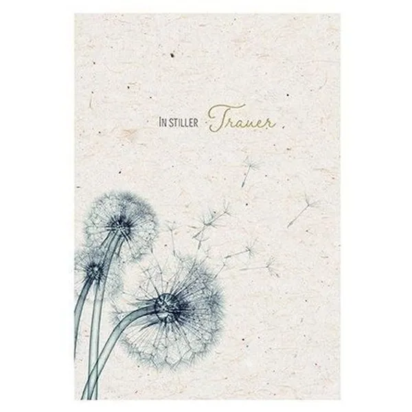 Produktbild des Artikels Faltkarte - In stiller Trauer (Schreibwaren)