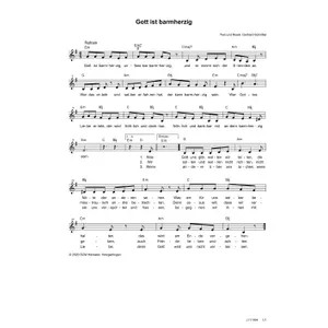 Produktbild des Artikels Gott ist barmherzig (Noten - Download)