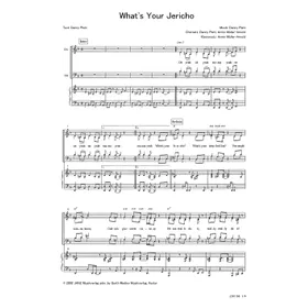 Produktbild des Artikels What's Your Jericho (Noten - Download)