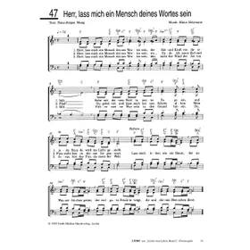 Produktbild des Artikels Herr, lass mich ein Mensch deines Wortes sein (Noten - Download)